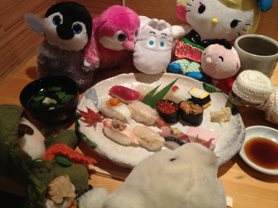 9 Sushi Lunch near Imperial Palace - 7.12.14 9 Sushi Lunch near Imperial Palace - 7.12.14
