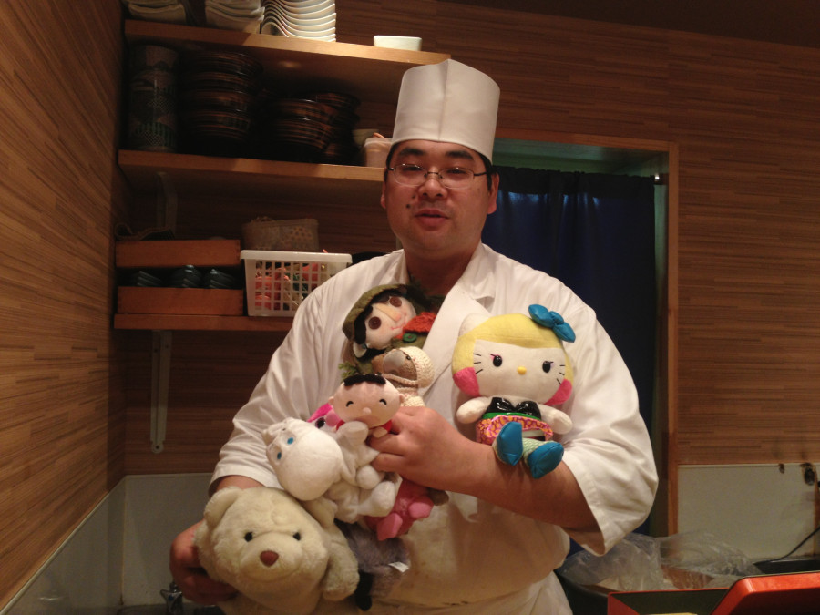 11 Sushi Lunch near Imperial Palace - 7.12.14 11 Sushi Lunch near Imperial Palace - 7.12.14