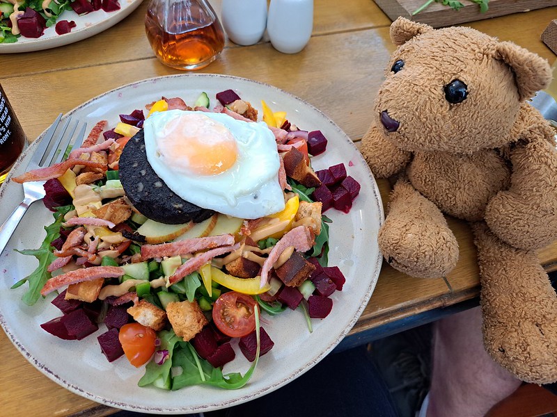 7 Black Pudding Salad